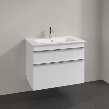 VILLEROY & BOCH VENTICELLO skříňka pod umyvadlo 75,3x50,2x59 cm, 2 zásuvky, Glossy White A92501DH Obrázek - fotka