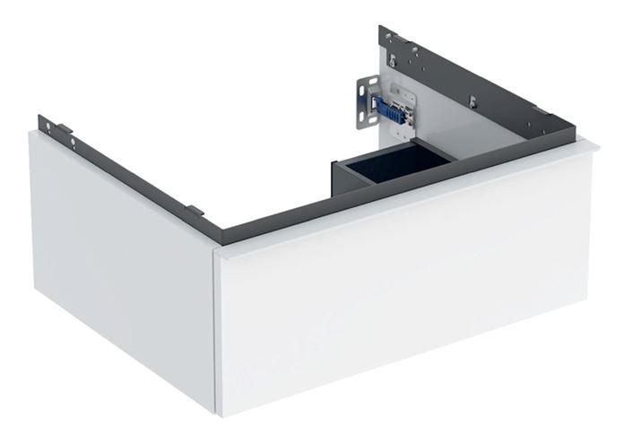 GEBERIT ICON skříňka pod umyvadlo 59,2x47,6x24,7 cm, 1 zásuvka, lesklá bílá 502.310.01.1 Obrázek - Hlavní obrázek