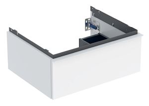 GEBERIT ICON skříňka pod umyvadlo 59,2x47,6x24,7 cm, 1 zásuvka, lesklá bílá