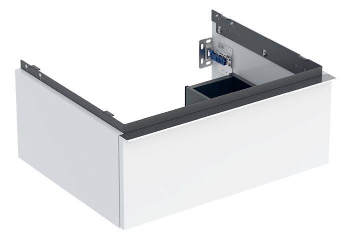 GEBERIT ICON skříňka pod umyvadlo 59,2x47,6x24,7 cm, 1 zásuvka, lesklá bílá 502.310.01.2 Obrázek - Hlavní obrázek