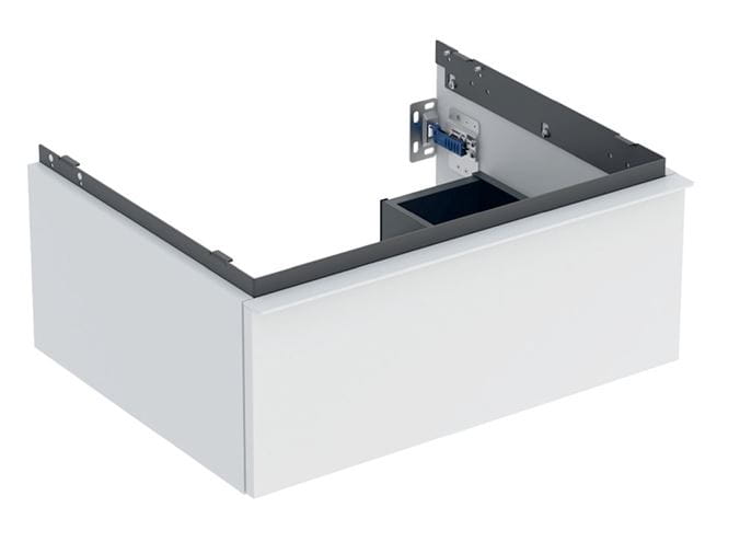 GEBERIT ICON skříňka pod umyvadlo 59,2x47,6x24,7 cm, 1 zásuvka, matná bílá 502.310.01.3 Obrázek - Hlavní obrázek