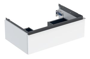 GEBERIT ICON skříňka pod umyvadlo 74x47,6x24,7 cm, 1 zásuvka, lesklá bílá