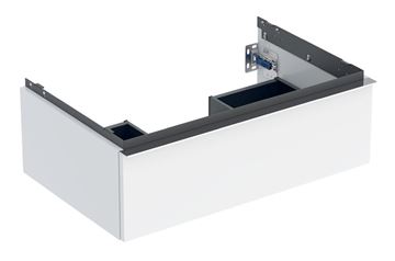 GEBERIT ICON skříňka pod umyvadlo 74x47,6x24,7 cm, 1 zásuvka, lesklá bílá