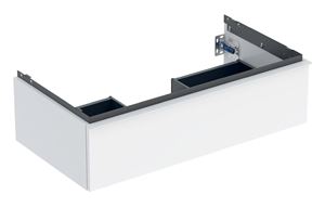 GEBERIT ICON skříňka pod umyvadlo 88,8x47,6x24,7 cm, 1 zásuvka, lesklá bílá