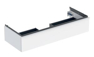 GEBERIT ICON skříňka pod umyvadlo 118,4x47,6x24,7 cm, 1 zásuvka, lesklá bílá
