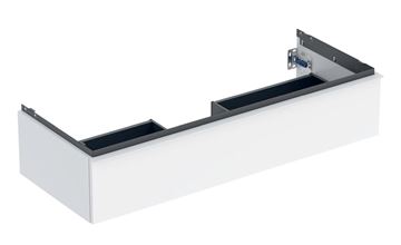 GEBERIT ICON skříňka pod umyvadlo 118,4x47,6x24,7 cm, 1 zásuvka, lesklá bílá