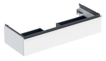 GEBERIT ICON skříňka pod umyvadlo 118,4x47,6x24,7 cm, 1 zásuvka, lesklá bílá