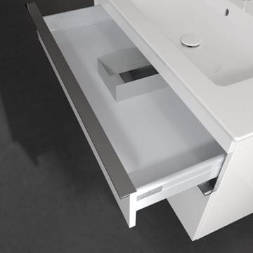 VILLEROY & BOCH VENTICELLO skříňka pod umyvadlo 95,3x50,2x59 cm, 2 zásuvky, Glossy White A92601DH Obrázek - fotka