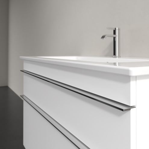 VILLEROY & BOCH VENTICELLO skříňka pod umyvadlo 95,3x50,2x59 cm, 2 zásuvky, Glossy White A92601DH Obrázek - fotka