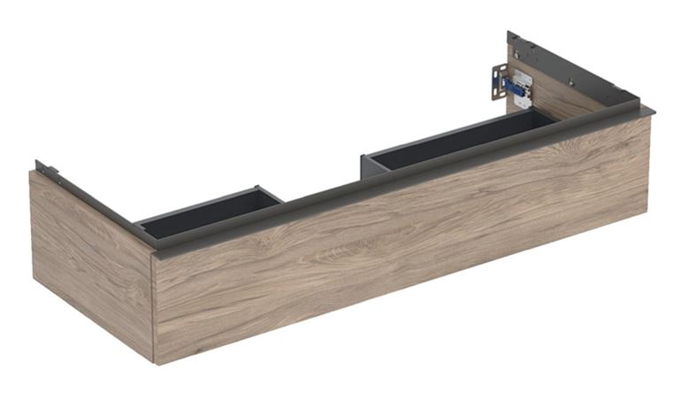 GEBERIT ICON skříňka pod umyvadlo 118,4x47,6x24,7 cm, 1 zásuvka, ořech hickory 502.313.JR.1 Obrázek - Hlavní obrázek