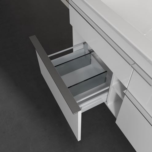 VILLEROY & BOCH VENTICELLO skříňka pod umyvadlo 115,3x50,2x59 cm, 4 zásuvky, Glossy White A92901DH Obrázek - fotka