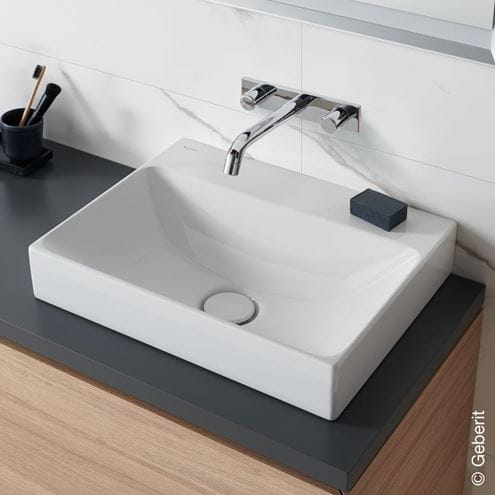 GEBERIT ONE skříňka pod umyvadlo 133,2x47x26,6 cm, 2 zásuvky, Push-open, dub 505.076.00.5 Obrázek - fotka