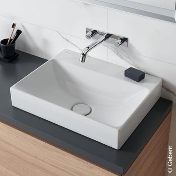 GEBERIT ONE skříňka pod umyvadlo 133,2x47x26,6 cm, 2 zásuvky, Push-open, dub 505.076.00.5 Obrázek - fotka