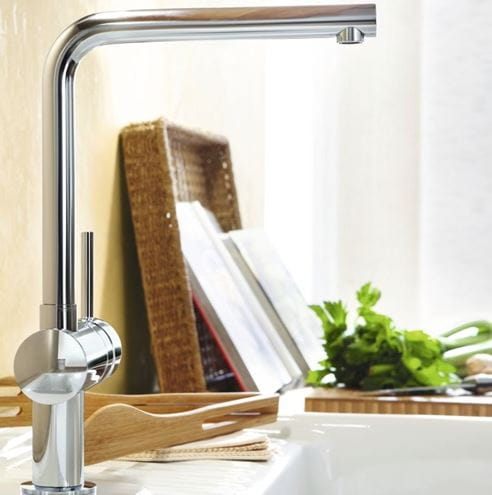 GROHE MINTA dřezová baterie, supersteel 31375DC0 Obrázek - fotka