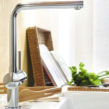 GROHE MINTA dřezová baterie, supersteel 31375DC0 Obrázek - fotka