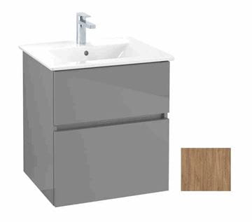 VILLEROY & BOCH VERITY LINE skříňka pod umyvadlo 55,5x48,2x61,8 cm, 2 zásuvky, Oak Kansas