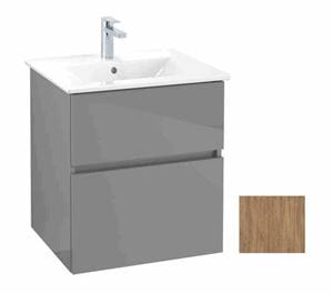 VILLEROY & BOCH VERITY LINE skříňka pod umyvadlo 55,5x48,2x61,8 cm, 2 zásuvky, Oak Kansas