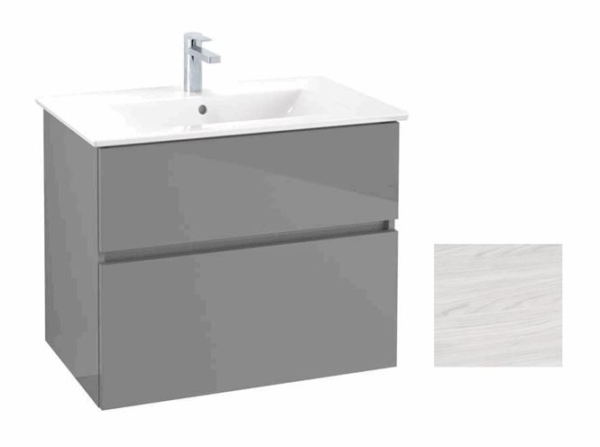 VILLEROY & BOCH VERITY LINE skříňka pod umyvadlo 75,5x48,2x61,8 cm, 2 zásuvky, White Wood B66300E8 Obrázek - Hlavní obrázek