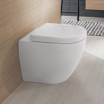 VILLEROY & BOCH SUBWAY 2.0 stacionární WC, DirectFlush splachování, zadní odpad, alpská bílá 5602R001 Obrázek - fotka