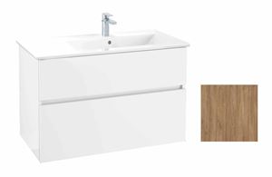 VILLEROY & BOCH VERITY LINE skříňka pod umyvadlo 95,5x48,2x61,8 cm, 2 zásuvky, Oak Kansas