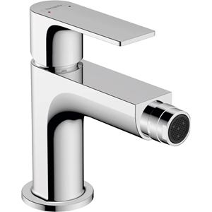HANSGROHE REBRIS E bidetová stojánková baterie, s odtokovou soupravou, EcoSmart, chrom