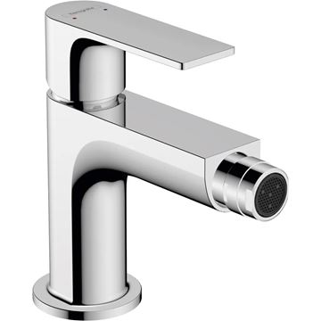 HANSGROHE REBRIS E bidetová stojánková baterie, s odtokovou soupravou, EcoSmart, chrom