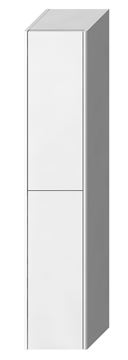 LAUFEN FIORA vysoká skříňka 32x32,2x161,8 cm, 2 dvířka, Push-open, lesklá bílá