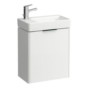 LAUFEN BASE skříňka pod umývátko 46x26,7x51,5 cm, 1 dvířka, panty vlevo, matná bílá