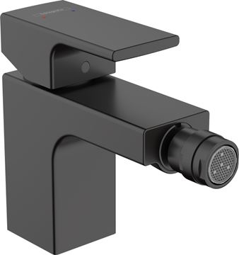 HANSGROHE VERNIS SHAPE bidetová stojánková baterie, s odtokovou soupravou, matná černá