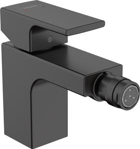 HANSGROHE VERNIS SHAPE bidetová stojánková baterie, s odtokovou soupravou, matná černá