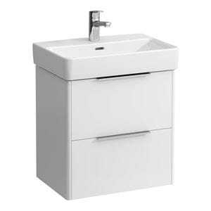 LAUFEN BASE skříňka pod umyvadlo 52x35,8x51,5 cm, 2 zásuvky, lesklá bílá