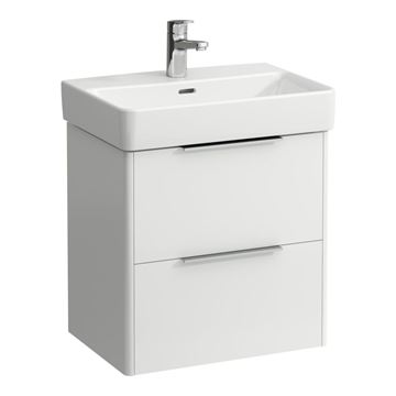 LAUFEN BASE skříňka pod umyvadlo 52x35,8x51,5 cm, 2 zásuvky, lesklá bílá