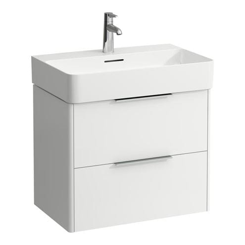 LAUFEN BASE skříňka pod umyvadlo 63,5x39,1x51,5 cm, 2 zásuvky, matná bílá H4023121102601 Obrázek - Hlavní obrázek
