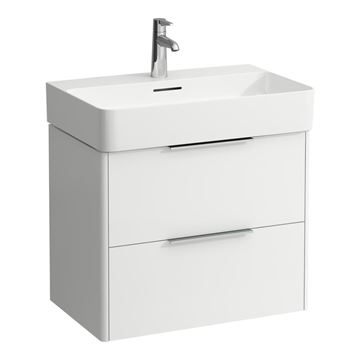 LAUFEN BASE skříňka pod umyvadlo 63,5x39,1x51,5 cm, 2 zásuvky, matná bílá