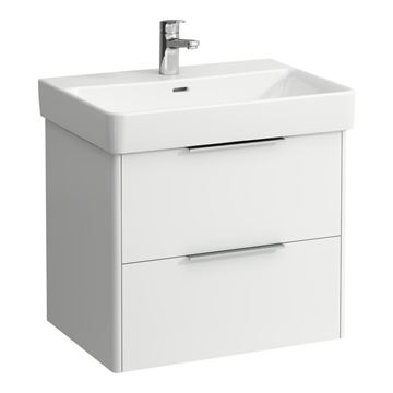 LAUFEN BASE skříňka pod umyvadlo 61,5x43,8x51,5 cm, 2 zásuvky, matná bílá