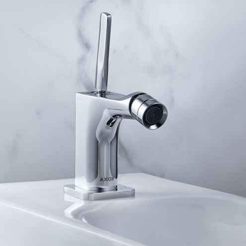 AXOR CITTERIO E bidetová stojánková baterie, s odtokovou soupravou, chrom 36120000 Obrázek - fotka