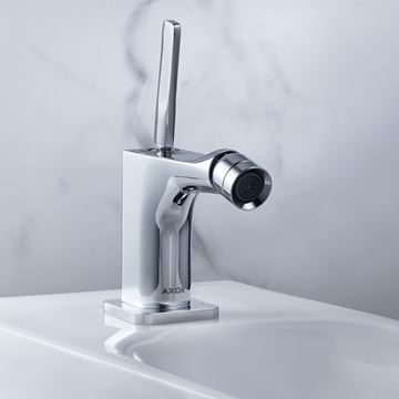 AXOR CITTERIO E bidetová stojánková baterie, s odtokovou soupravou, chrom 36120000 Obrázek - fotka
