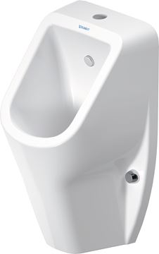 DURAVIT D-CODE pisoár, horní přívod vody, Rimless splachování