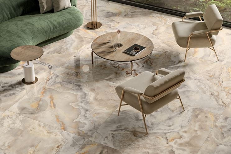 GARDENIA&ARIANA LA MARMOTECA dlažba 60x120 cm, lesk, cosmic ivory G0027021 Obrázek - fotka
