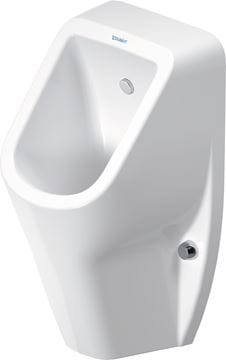 DURAVIT D-CODE pisoár, zadní přívod vody, Rimless splachování