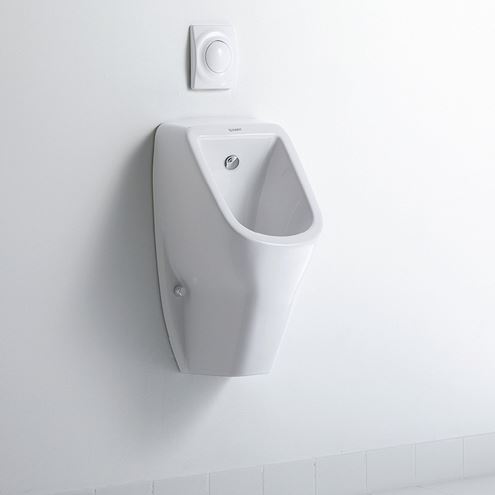 DURAVIT D-CODE pisoár, zadní přívod vody, Rimless splachování 0829300000 Obrázek - fotka