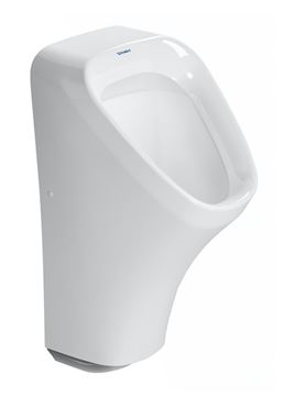 DURAVIT DURASTYLE pisoár s elektronickým splachovačem, napájení z baterie, zadní přívod vody 2804310000 Obrázek - fotka