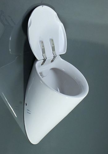 DURAVIT STARCK 1 pisoár, zadní přívod vody 0835320000 Obrázek - fotka