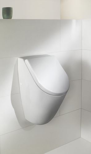 VILLEROY & BOCH SUBWAY pisoár, zadní přívod vody, alpská bílá 75130101 Obrázek - fotka