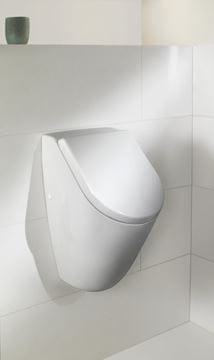 VILLEROY & BOCH SUBWAY pisoár, zadní přívod vody, alpská bílá 75130101 Obrázek - fotka