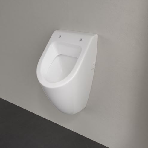 VILLEROY & BOCH SUBWAY pisoár, zadní přívod vody, alpská bílá, CeramicPlus 751301R1 Obrázek - fotka