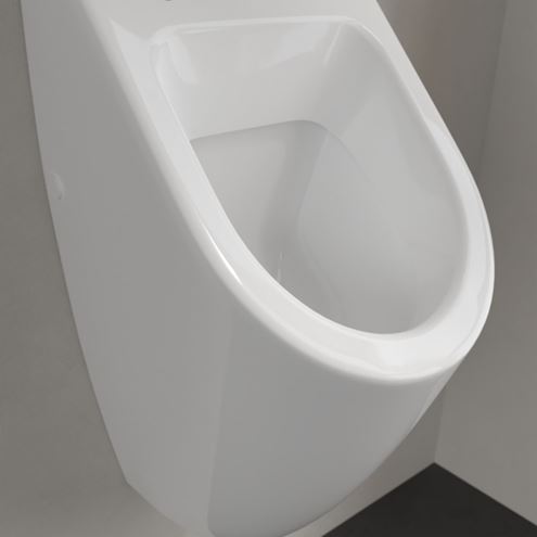 VILLEROY & BOCH SUBWAY pisoár, zadní přívod vody, alpská bílá 75130001 Obrázek - fotka