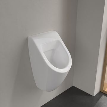 VILLEROY & BOCH SUBWAY pisoár, zadní přívod vody, alpská bílá 75130001 Obrázek - fotka