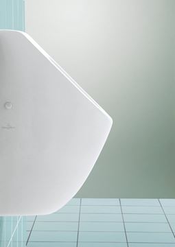 VILLEROY & BOCH SUBWAY pisoár, zadní přívod vody, alpská bílá, CeramicPlus 751300R1 Obrázek - fotka