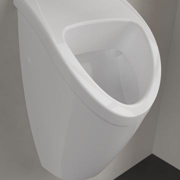 VILLEROY & BOCH O.NOVO pisoár, zadní přívod vody, alpská bílá 75570001 Obrázek - fotka